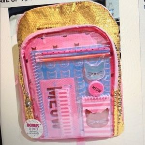NWT Limited girls fashion sparkle sequin backpack